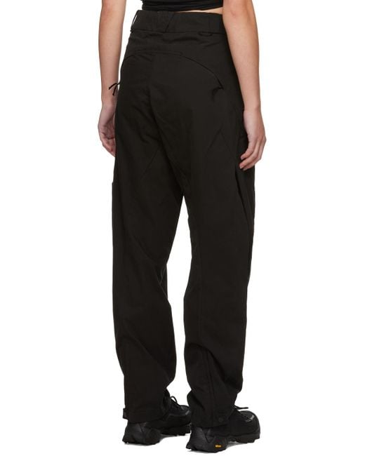 Hyein Seo Black Vented Trousers
