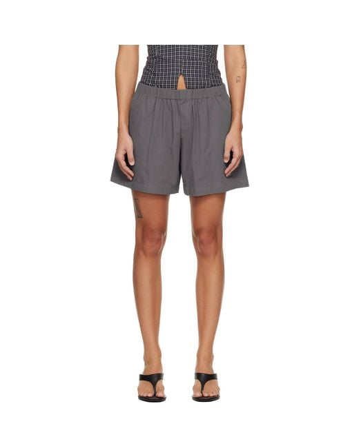 Belle Anna Blue Boxer Shorts
