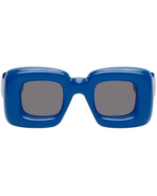 Loewe Inflated Sunglasses in Blue for Men Lyst