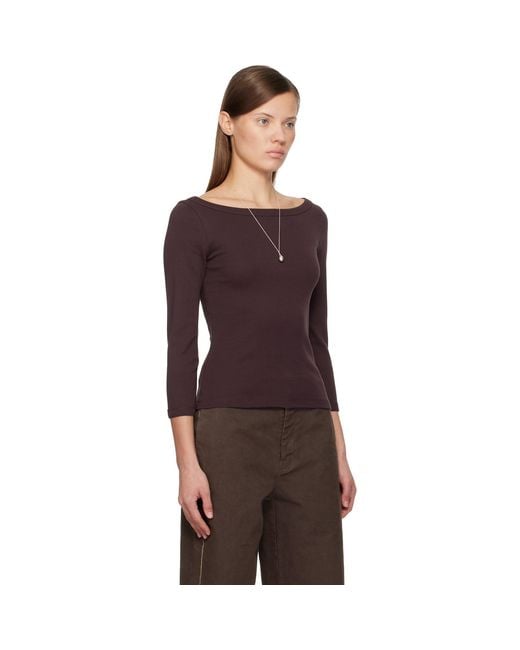 Flore Flore Purple Steffi T-Shirt