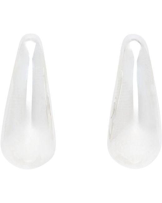 Sophie Buhai White Noodle Earrings