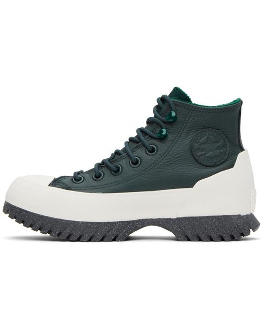 Converse Black Green Chuck Taylor All Star lugged Winter 2.0 Sneakers