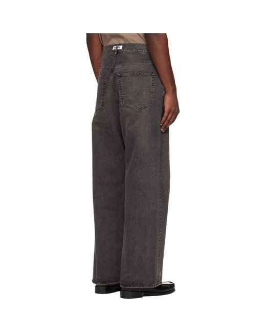 Hope Black Loose-Fit Jeans for men