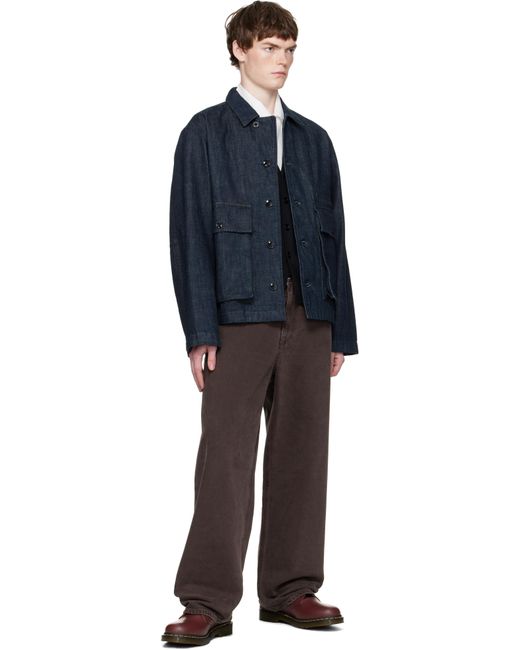 Derbys Oxford 1461 Bourgogne En Cuir Lisse Dr. Martens pour homme en coloris Black