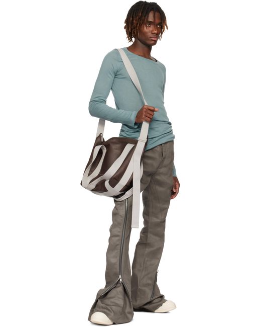 Rick Owens】ブラウン Hollywood Trolley トートバッグ