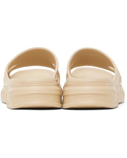 Givenchy Black Marshmallow Sandals for men