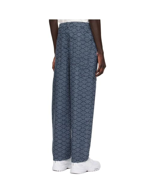 KENZO Black Indigo Paris Monkey Fit Jeans for men