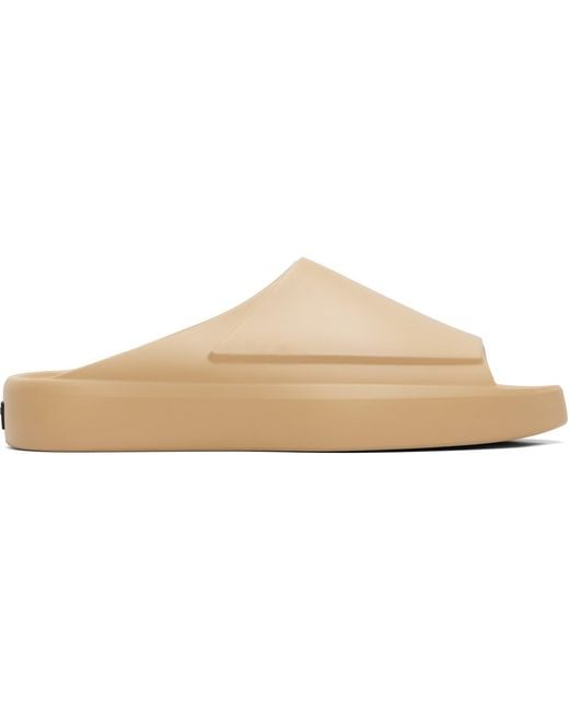 Fear Of God Natural Tan Essentials Los Feliz Slides for men