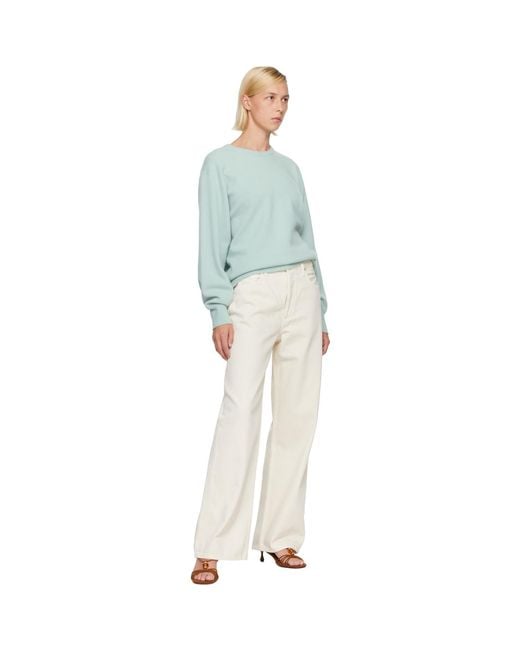 Agolde Natural Off- Low Slung Baggy Jeans