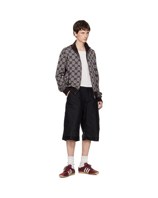 Adidas Originals Black Burgundy Paris Sneakers for men