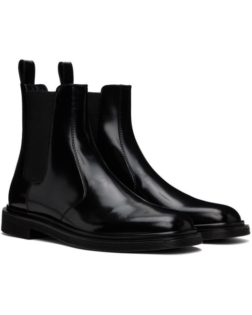 Bottes chelsea ranger noires The Row en coloris Black