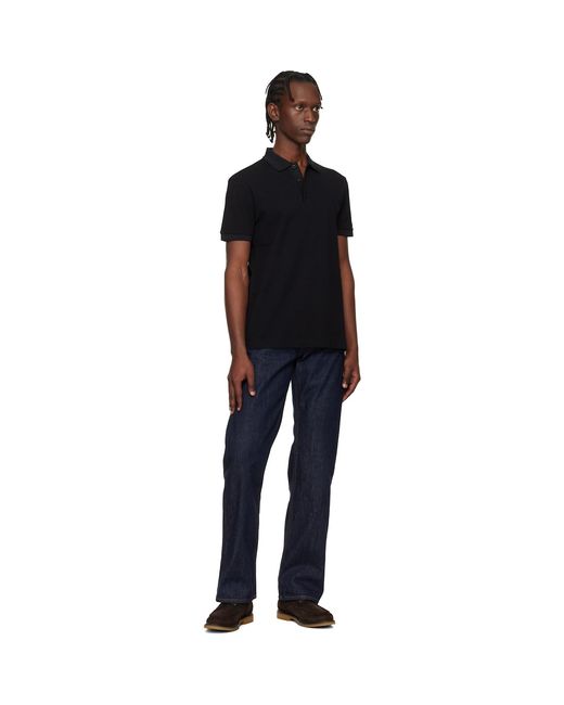 Boss Black Cotton Piqué Paddy Polo for men
