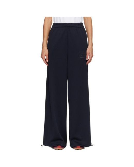 MM6 by Maison Margiela Blue Salomon Edition Mesh Sweatpants