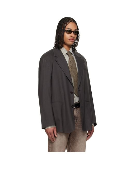 Our Legacy Black Industry Blazer for men
