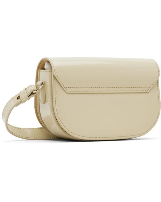 A.P.C. Black Off- 'Le B Side' Small Bag