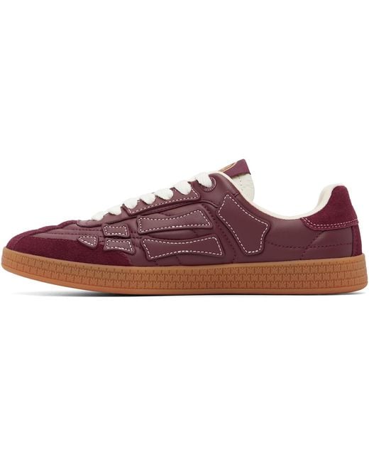 Amiri Black Burgundy Pacific Football Sneakers for men