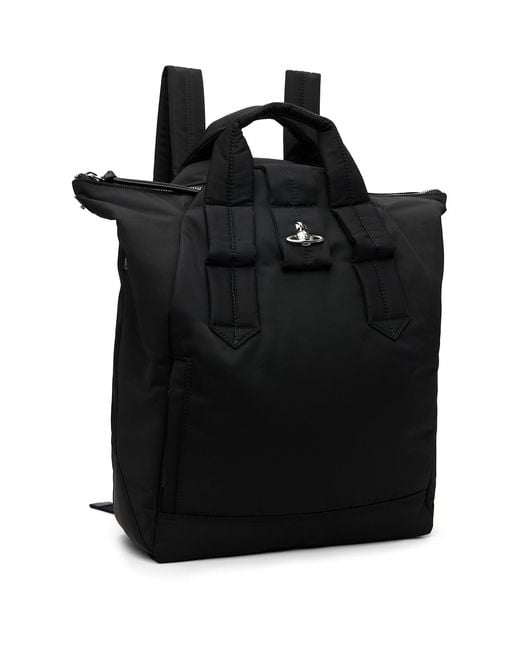 Vivienne Westwood Black Steven Backpack