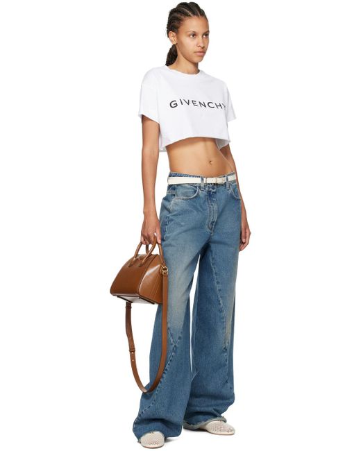 Givenchy タン ミニ Antigona バッグ Brown