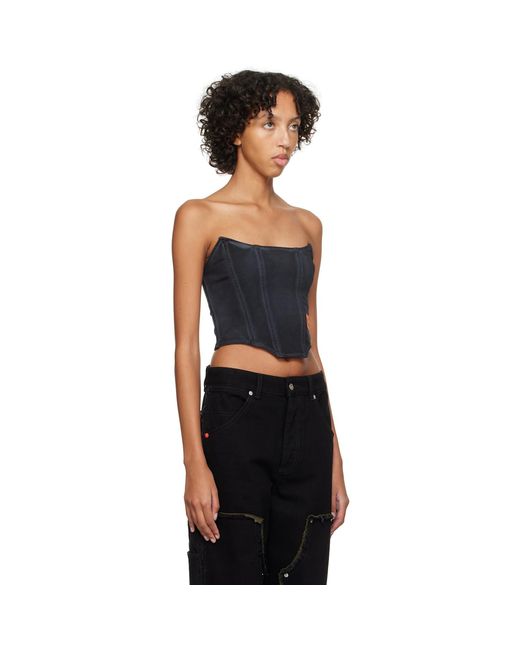 Heron Preston Black Washed Tank Top