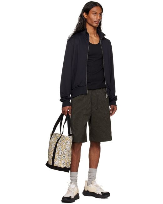 Maison Kitsuné Daisy Field Large Jacquard Tote for Men | Lyst