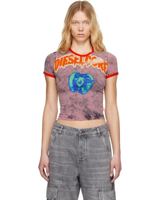 DIESEL T-UNCUTIES-SHORT-Q1 Tシャツ　Sサイズ DIESEL T-Uncuties-Short-Q1 T-Shirt | Lyst
