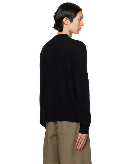Acne Black Patch Sweater for men