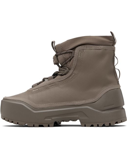 The North Face Black Taupe Base Camp 100 Waterproof Boots