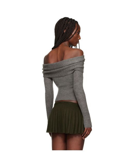 GUIZIO Black Marlowe Top
