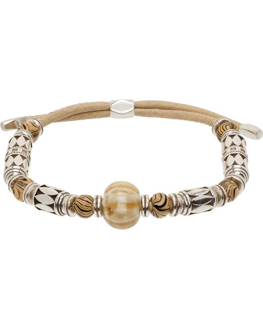 Isabel Marant Black Janys Bracelet for men