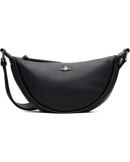Vivienne Westwood Black Lacey Crossbody Bag for men