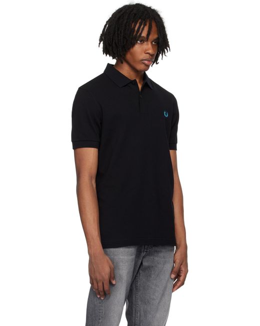 Fred Perry Black 'The ' Polo for men