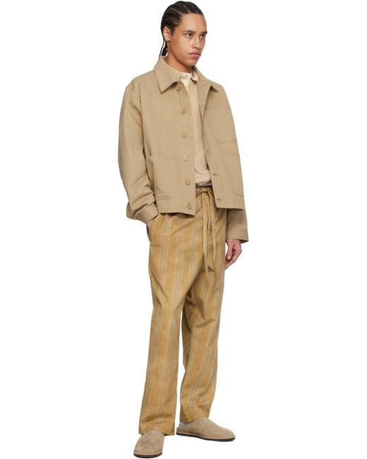 colbo Natural Tan Work Jacket for men