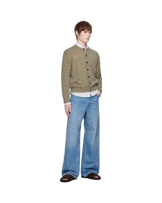 Jacquemus Green 'Le Moulin' Cardigan for men