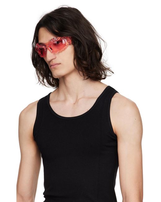 OTTOLINGER Pink Twisted Sunglasses for men