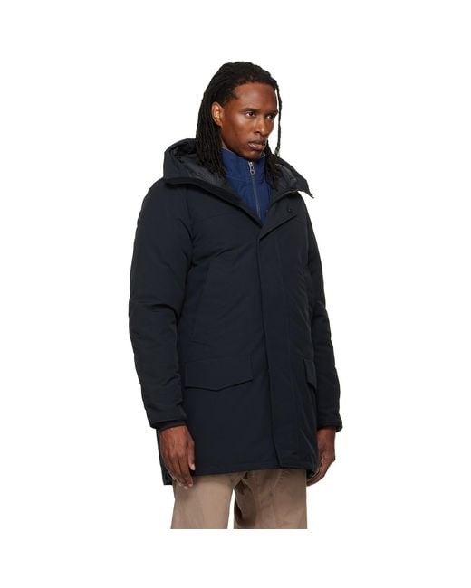 Canada Goose Blue Langford Down Coat for men