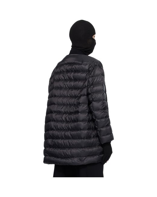 Rick Owens Black Moncler + Flight Down Jacket