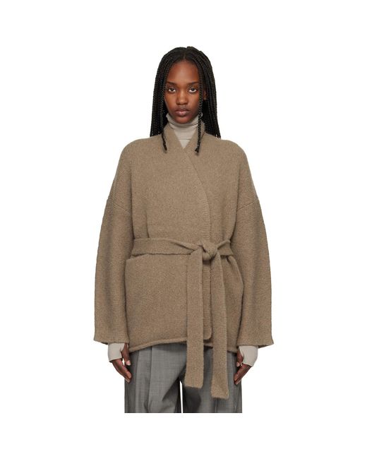 Lauren Manoogian Brown Coto Cardigan