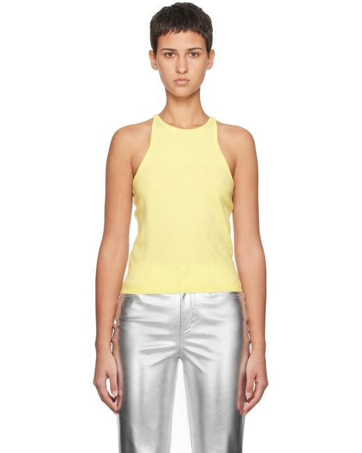 Staud Ayana タンクトップ Yellow