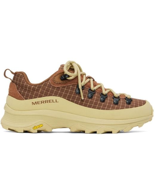 Merrell Black Taupe Ontario Speed Rs Sneakers for men