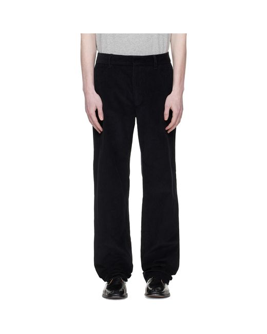 Commission Black Low-Rise Boy Trousers for men