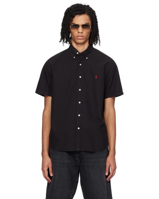 Polo Ralph Lauren Black Classic Fit Shirt for men
