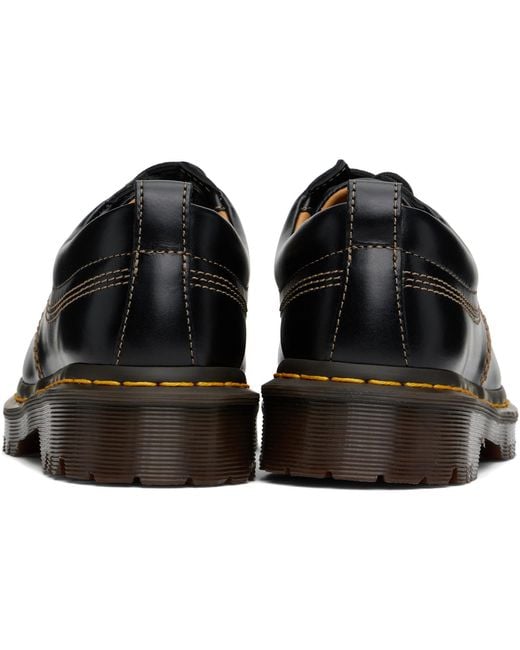 Dr. Martens Black Lowell Leather Derbys for men