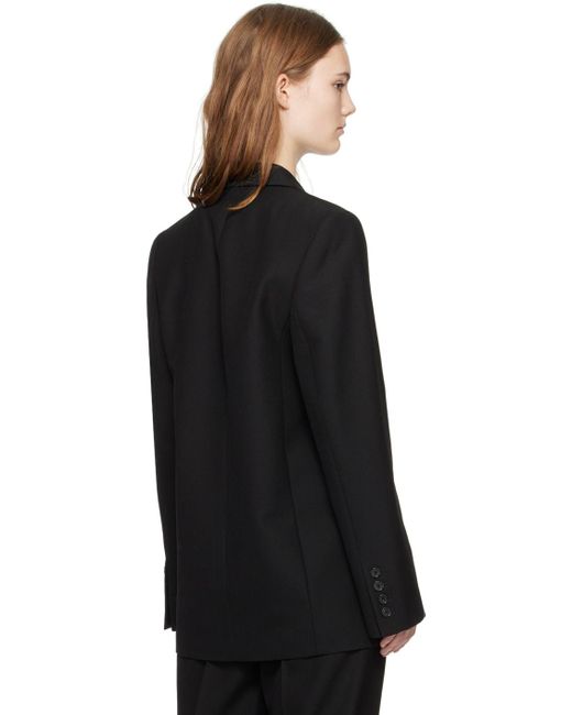 Veston ajusté noir Totême  en coloris Black