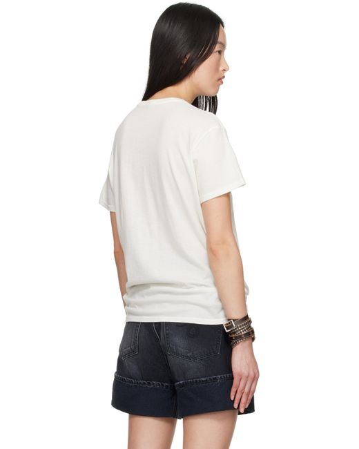 R13 Black Off- 'Not A Fan' Boy T-Shirt