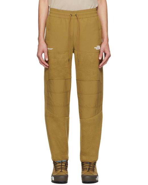 Undercover Yellow Brown The North Face Edition Sweatpants for men