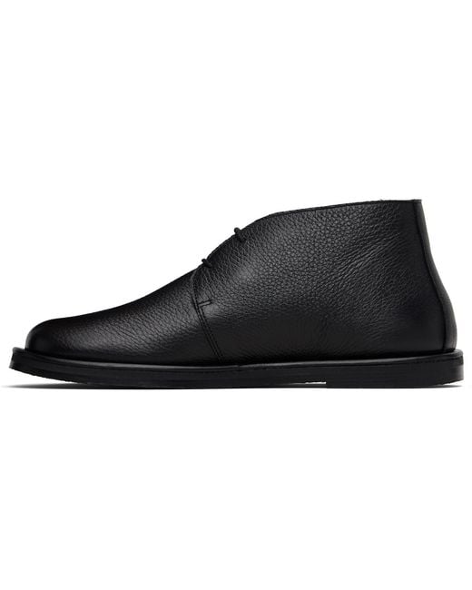 Studio Nicholson Black Woodrow Desert Boots for men
