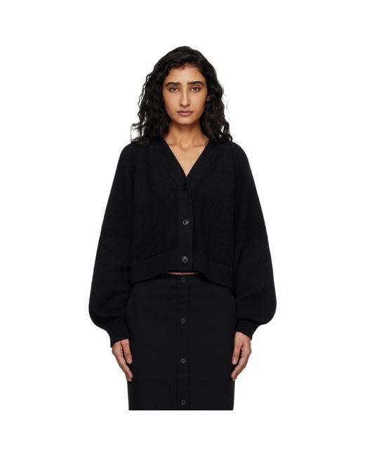 YMC Black Computer Cardigan