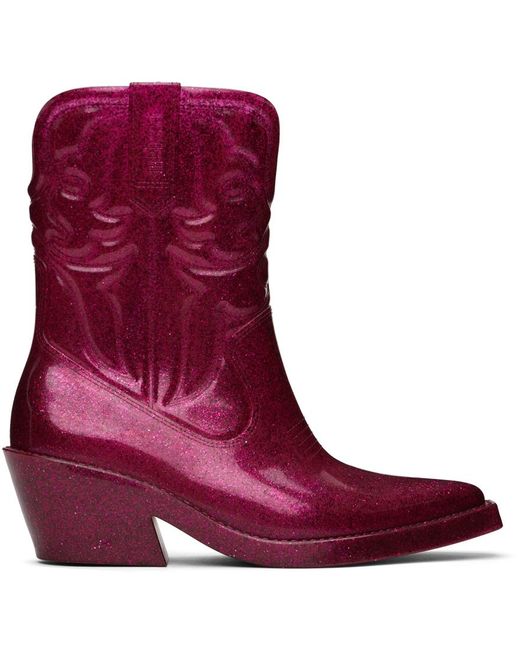 Melissa Red Texas Boots