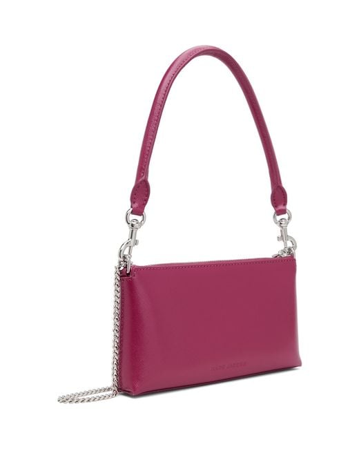 Marc Jacobs Purple 'The Snapshot Dtm' Convertible Shoulder Bag