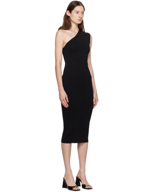 GAUGE81 Black Arriba Midi Dress